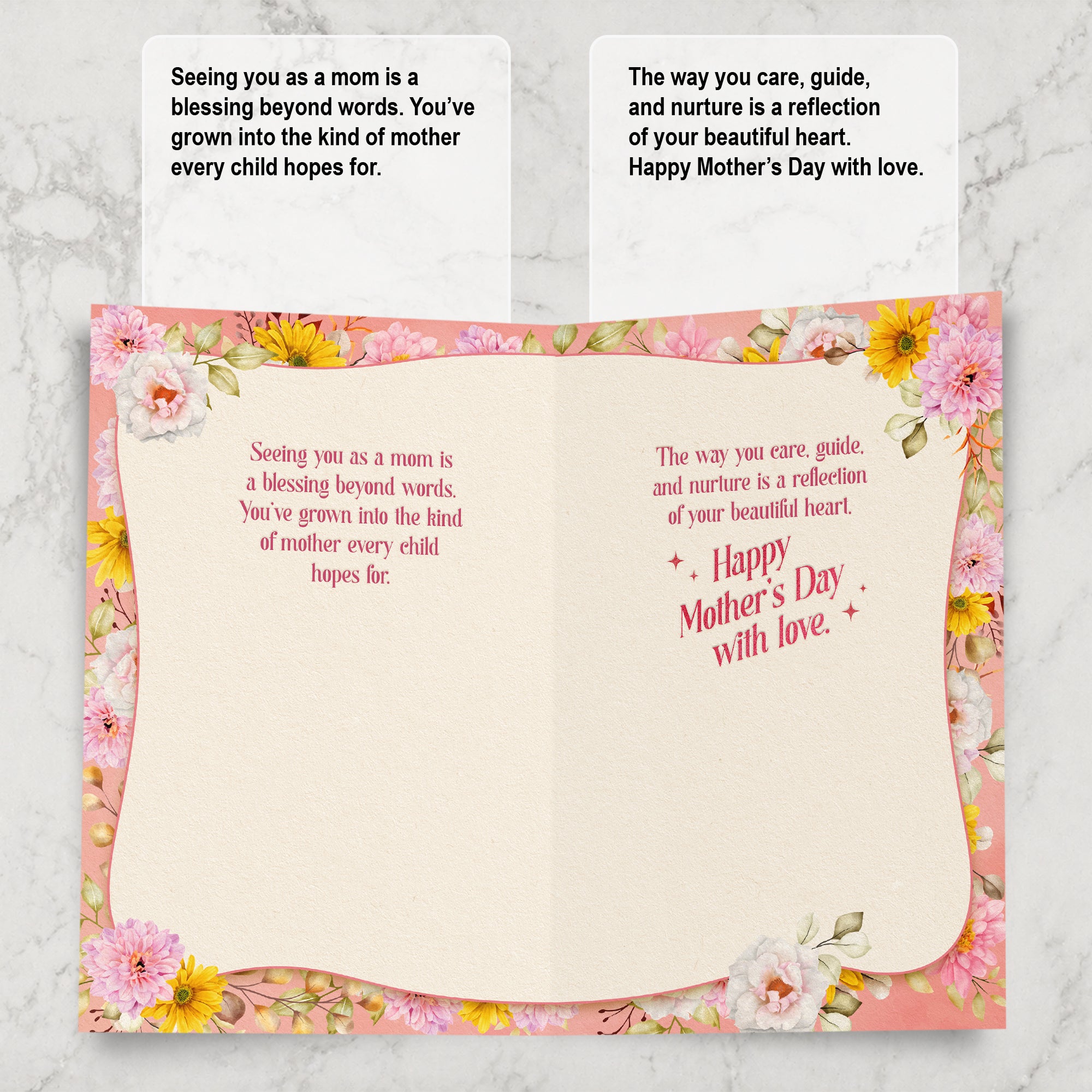 Granddaughter Mother's Day Card