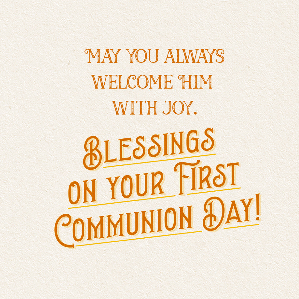 First Holy Communion