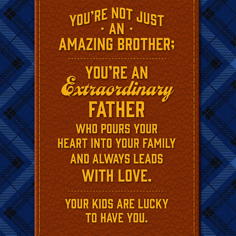 Brother Father's Day Card