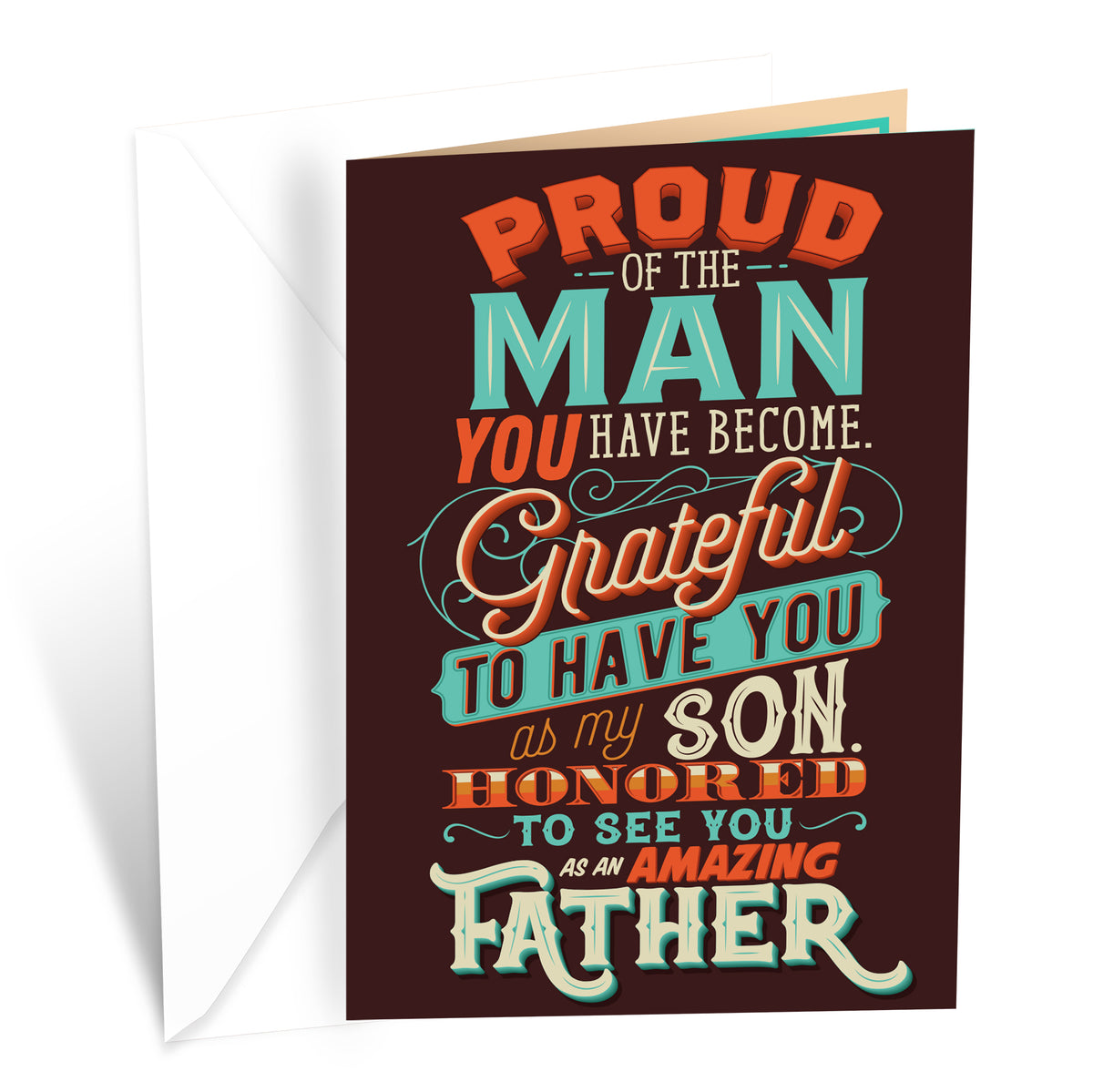 Father's Day Card For Son — front