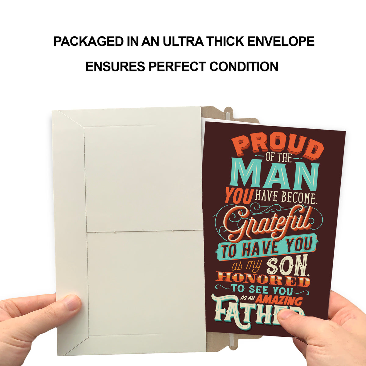 Father's Day Card For Son — packaging