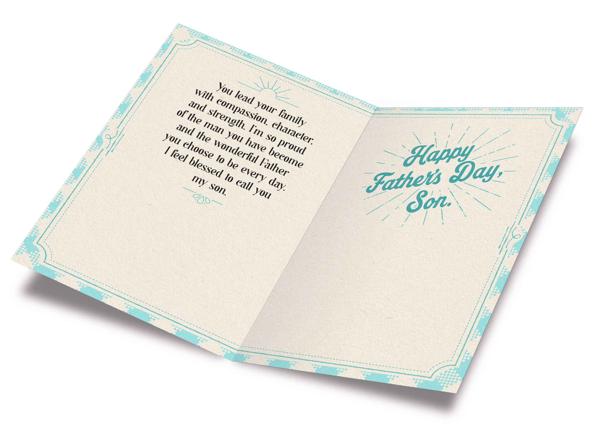 Father's Day Card For Son