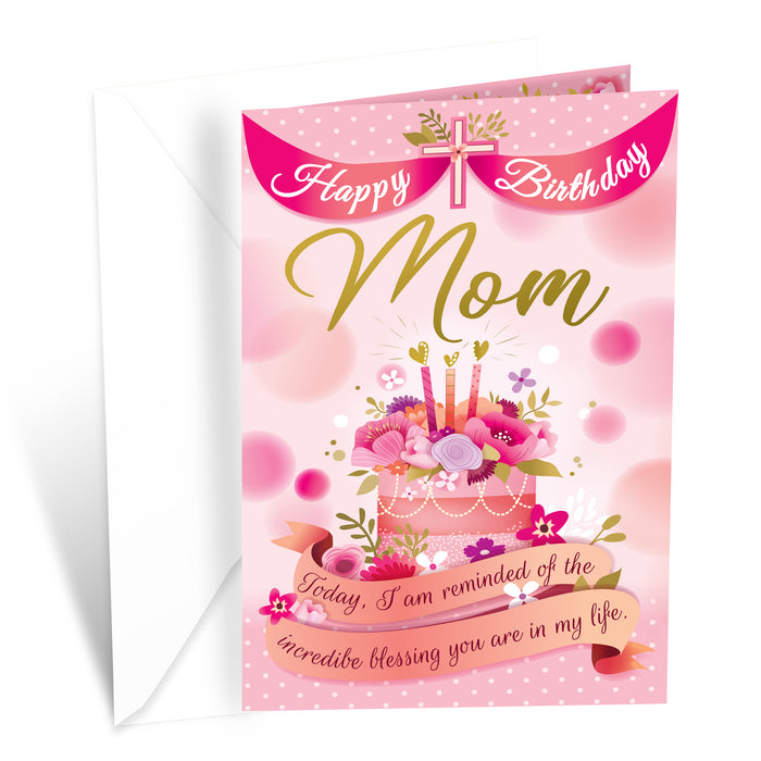 Religious Birthday Card For Mom