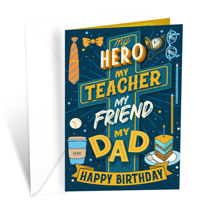 Religious Birthday Card For Dad