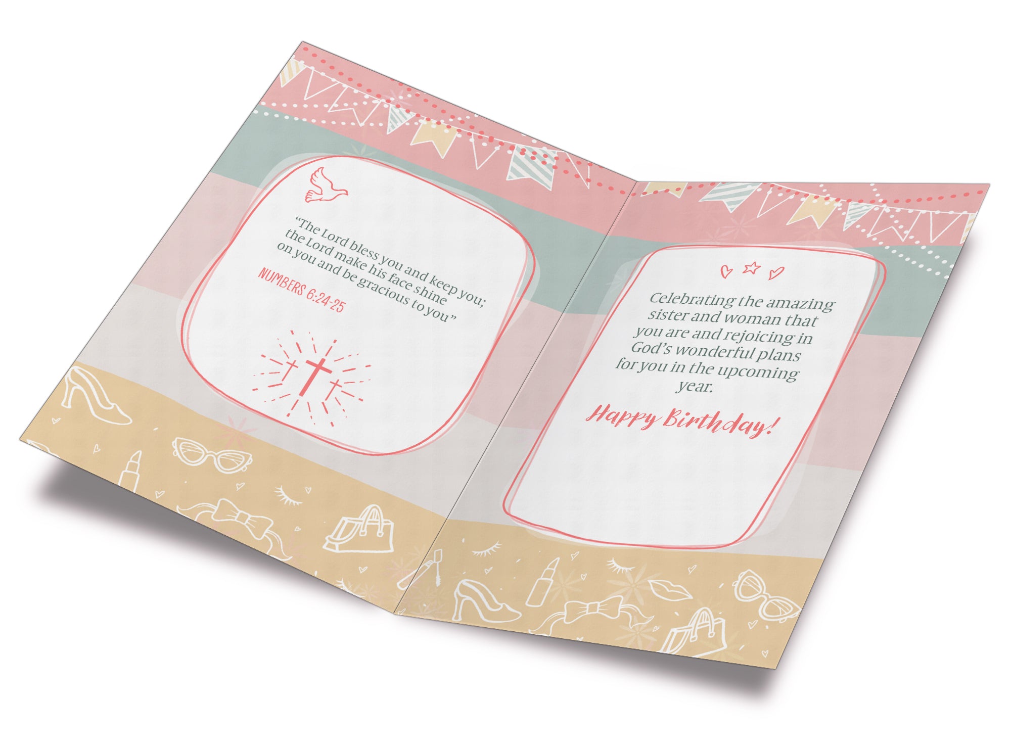 Religious Birthday Card For Sister