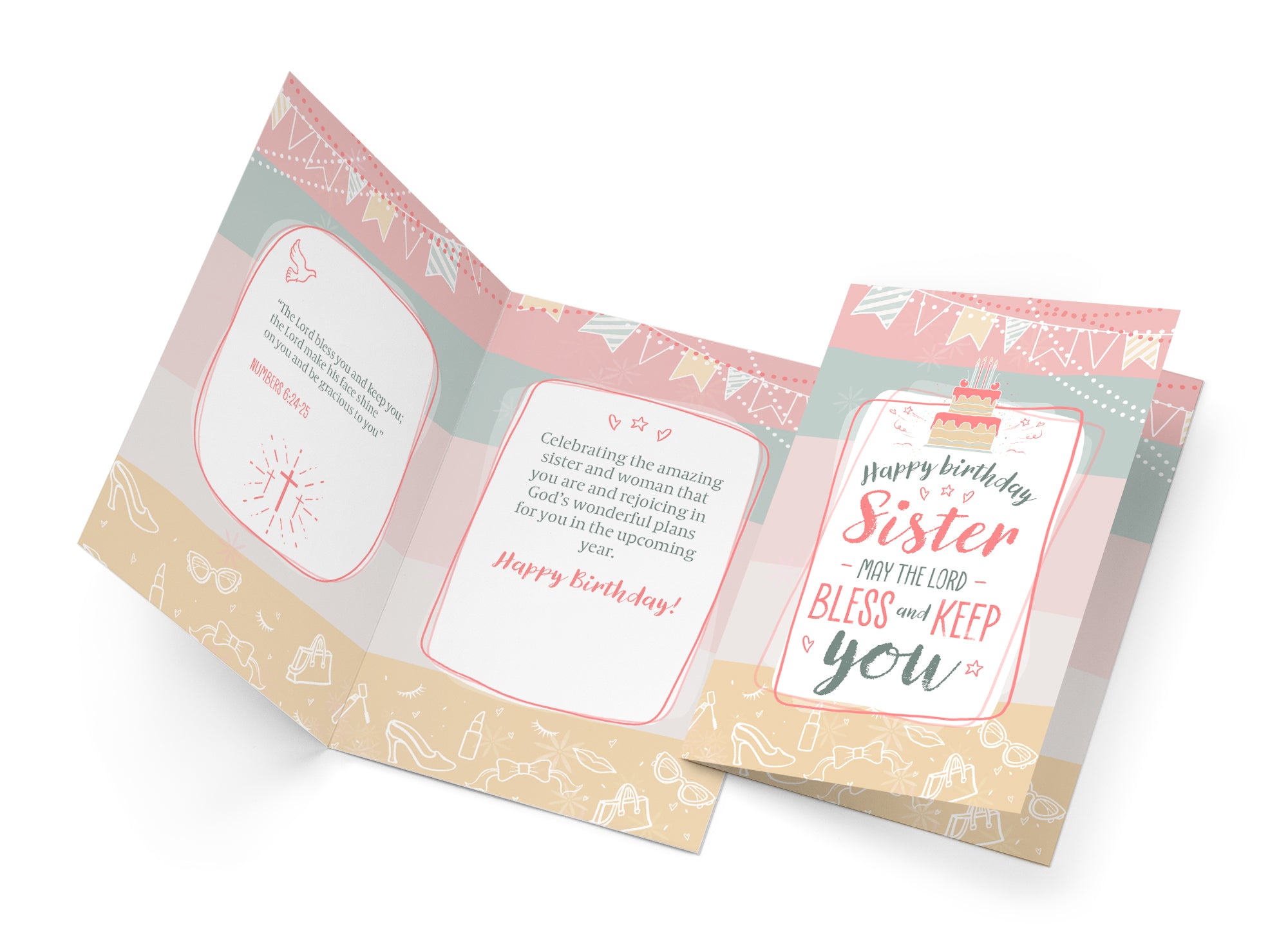 Religious Birthday Card For Sister