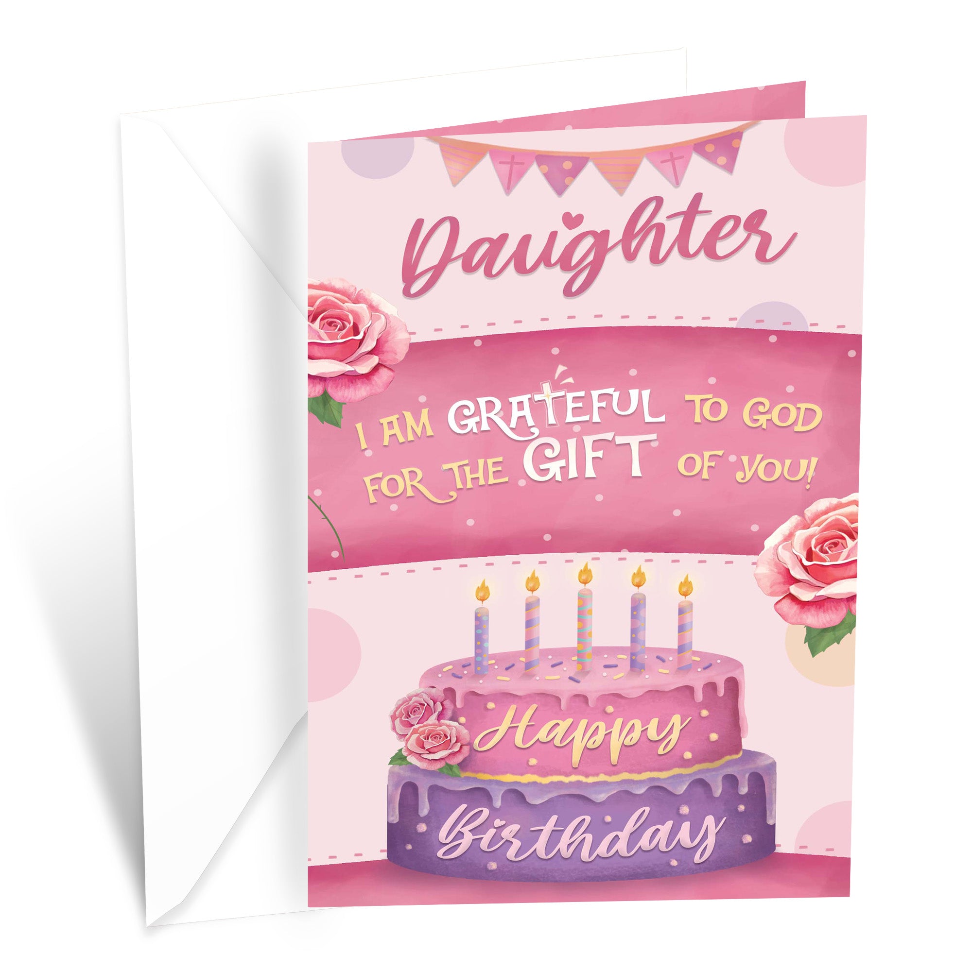 Religious Birthday Card For Daughter