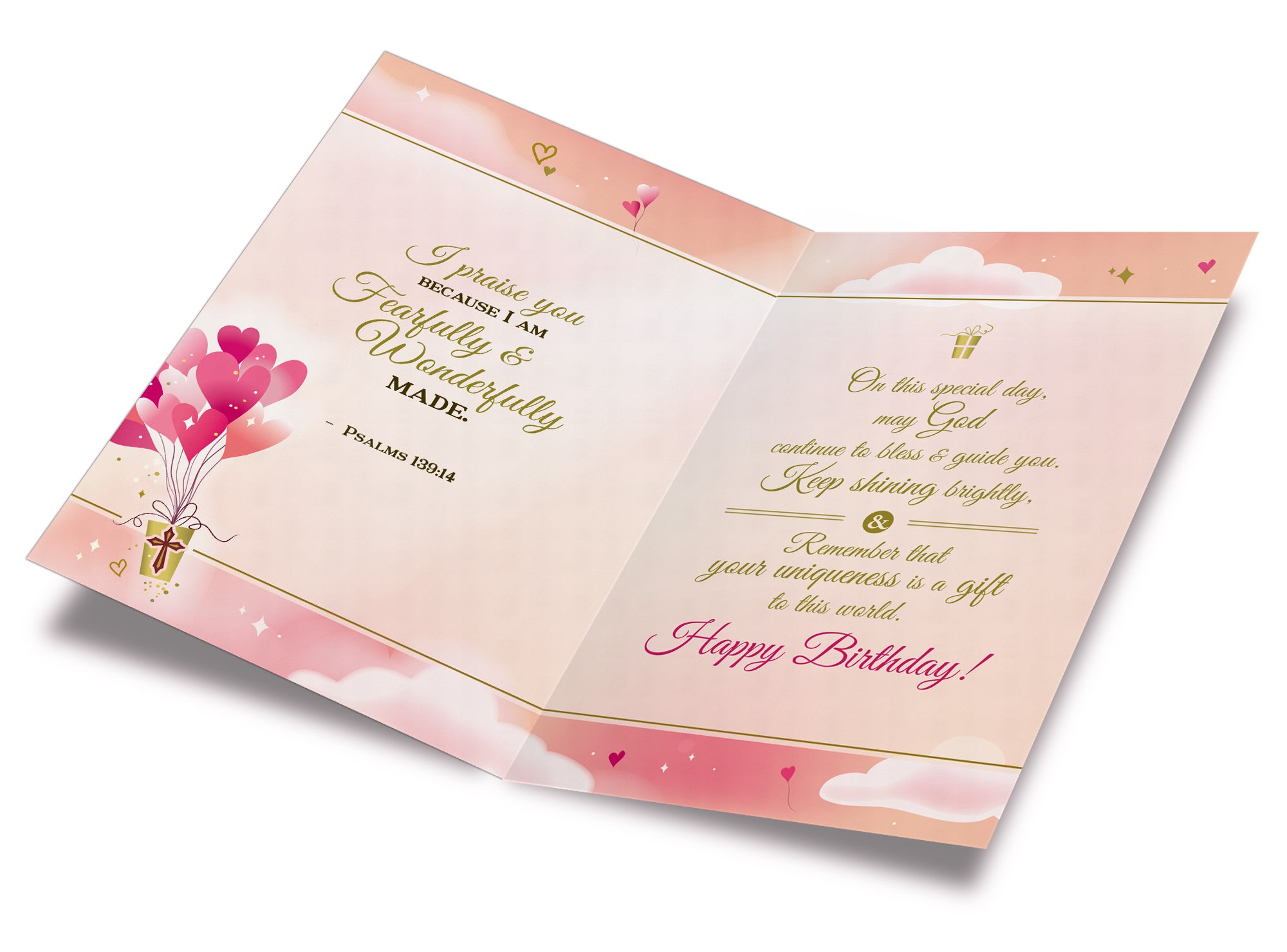 Religious Birthday Card For Niece