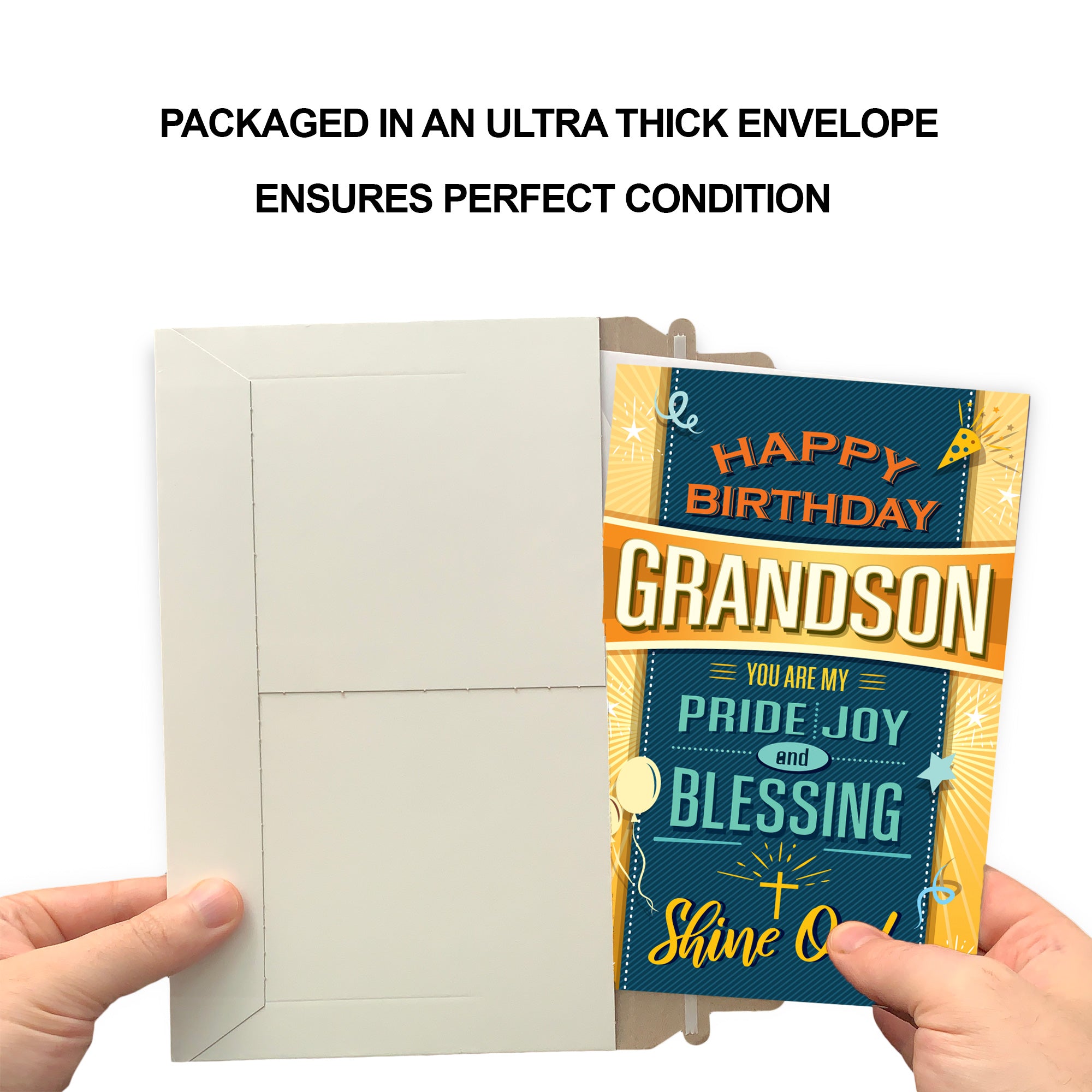 Religious Birthday Card For Grandson