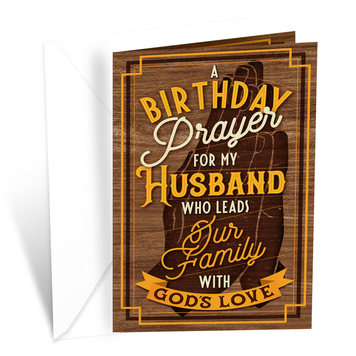Religious Birthday Card For Husband
