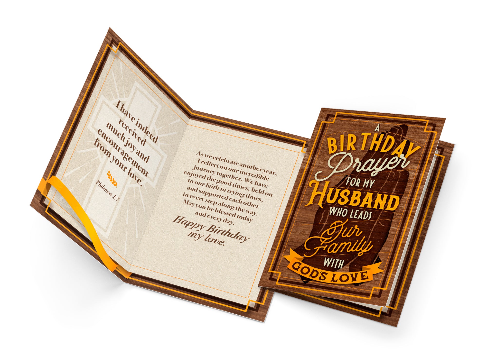 Religious Birthday Card For Husband