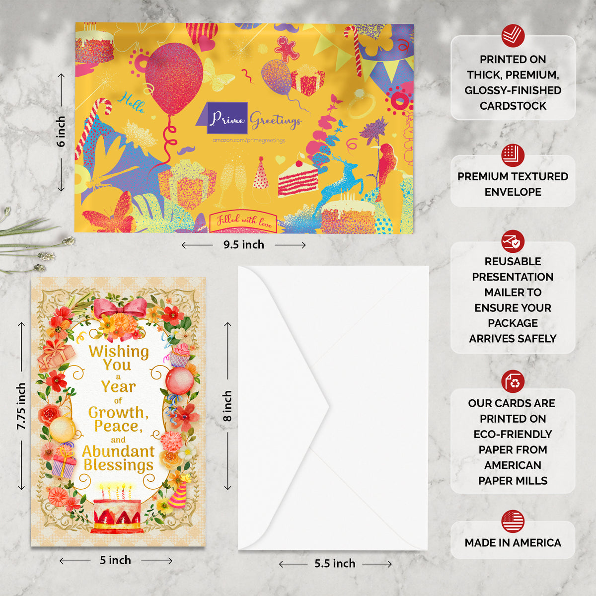 Religious Birthday Card for Her — infographic