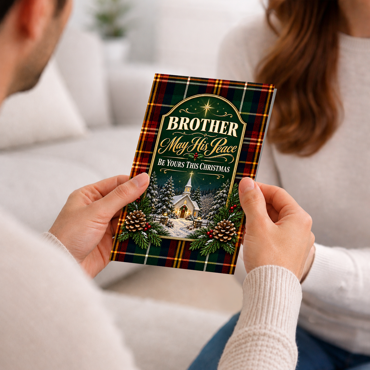 Religious Brother Christmas Card — lifestyle1