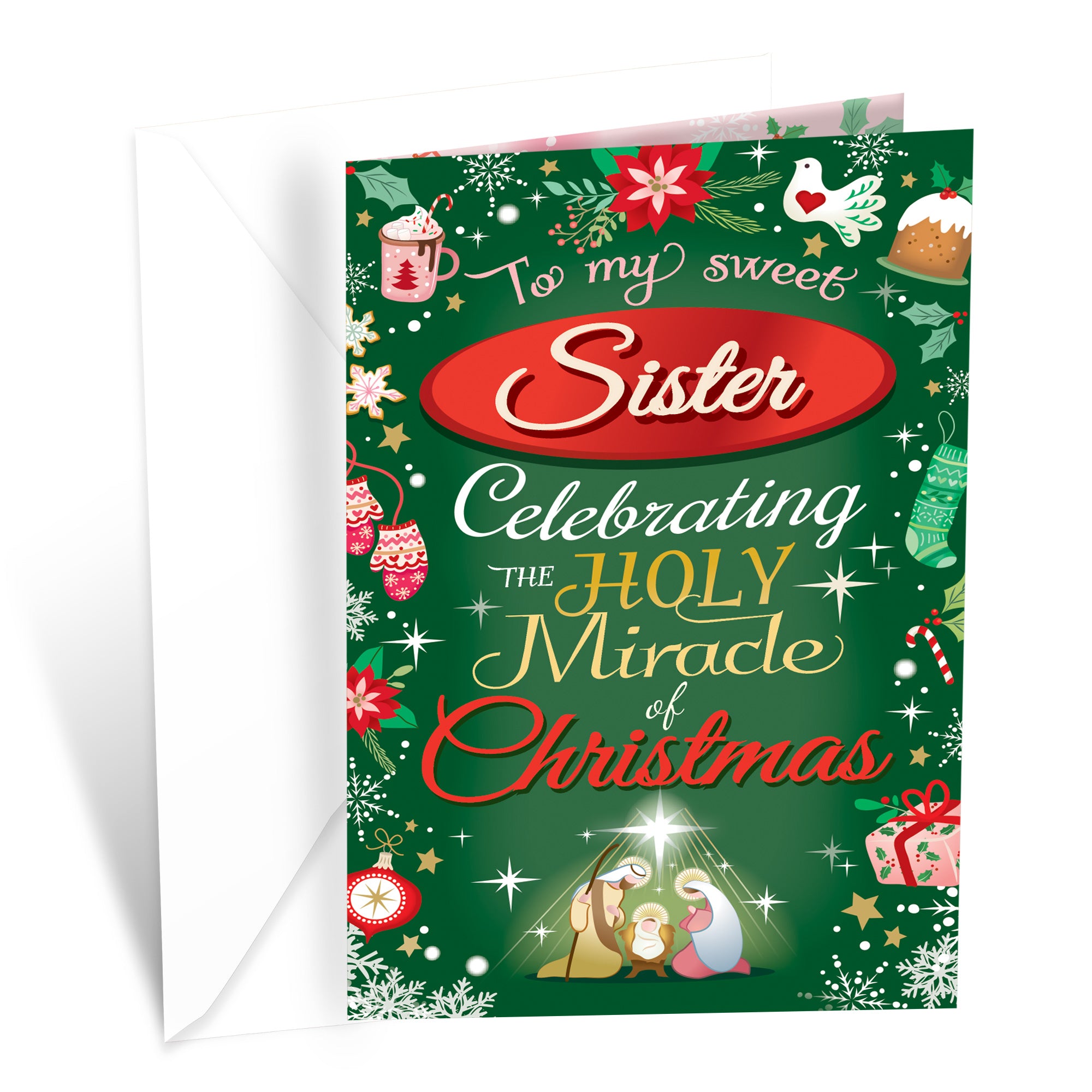 Religious Sister Christmas Card
