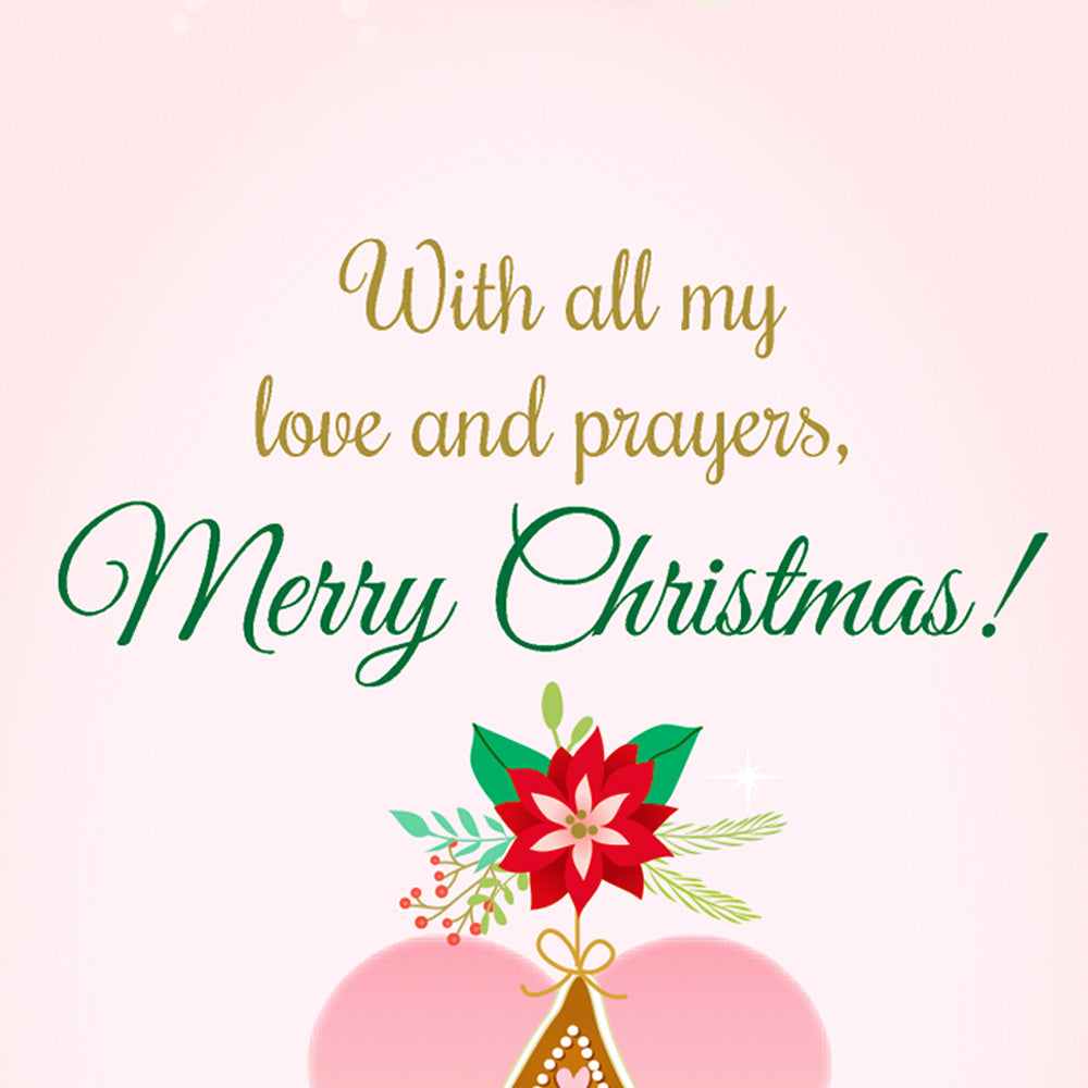 Religious Sister Christmas Card