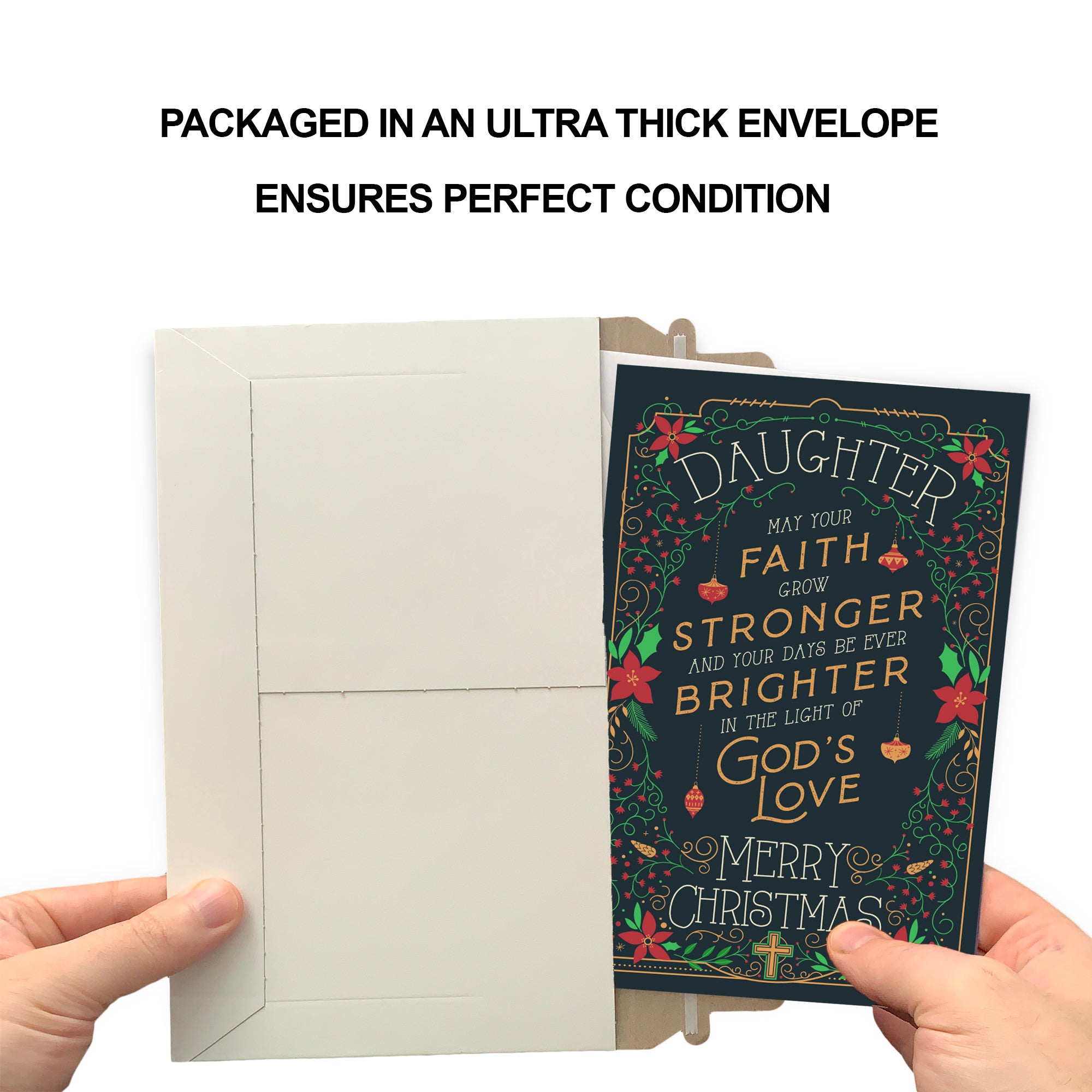 Religious Daughter Christmas Card