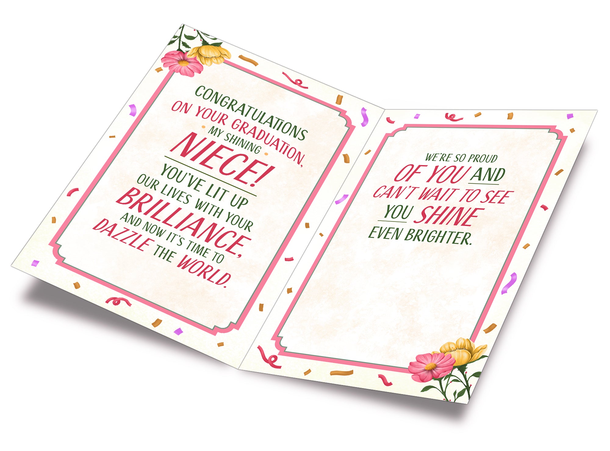 Niece Graduation Card