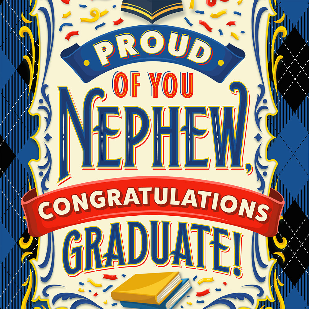 Nephew Graduation Card