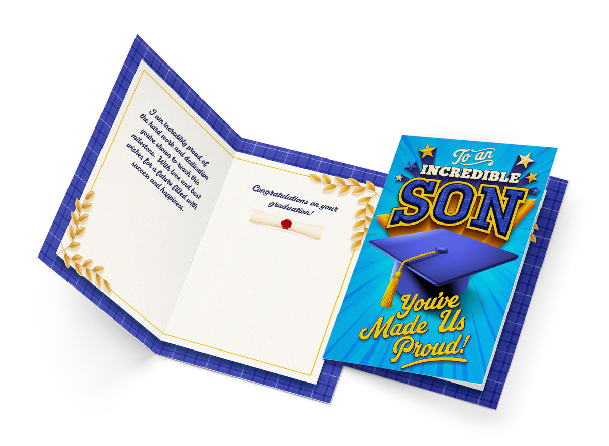 Son Graduation Card