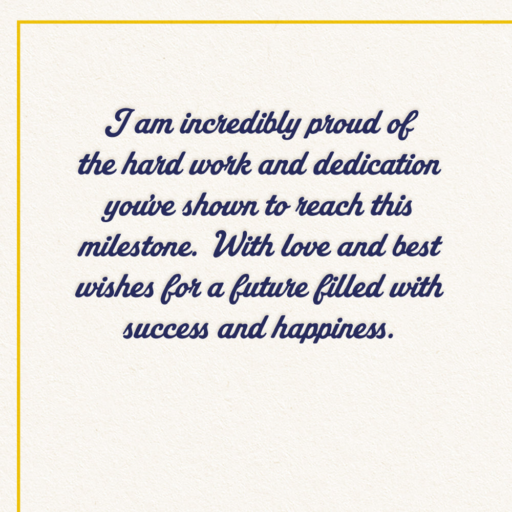 Son Graduation Card