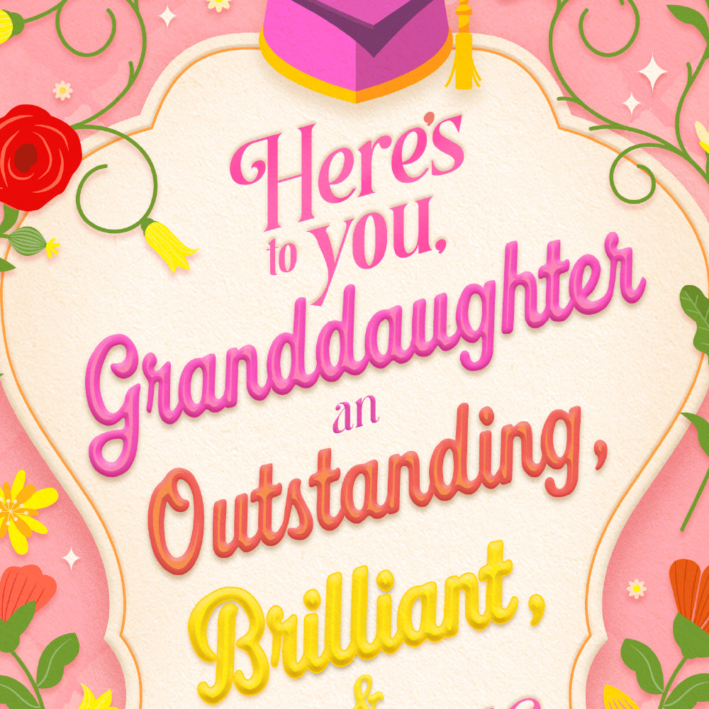 Granddaughter Graduation Card