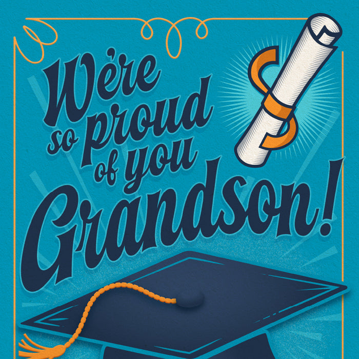 Grandson Graduation Card