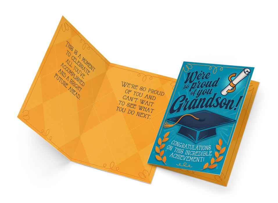 Grandson Graduation Card