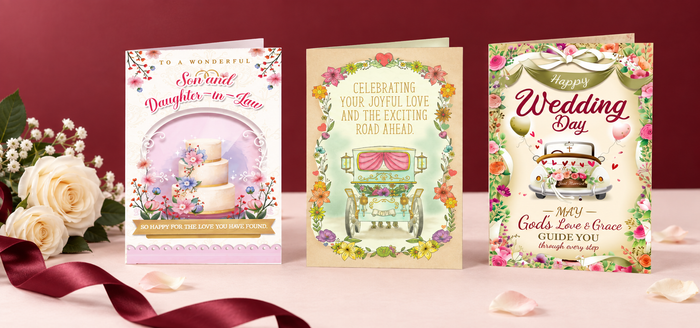 Wedding greeting cards