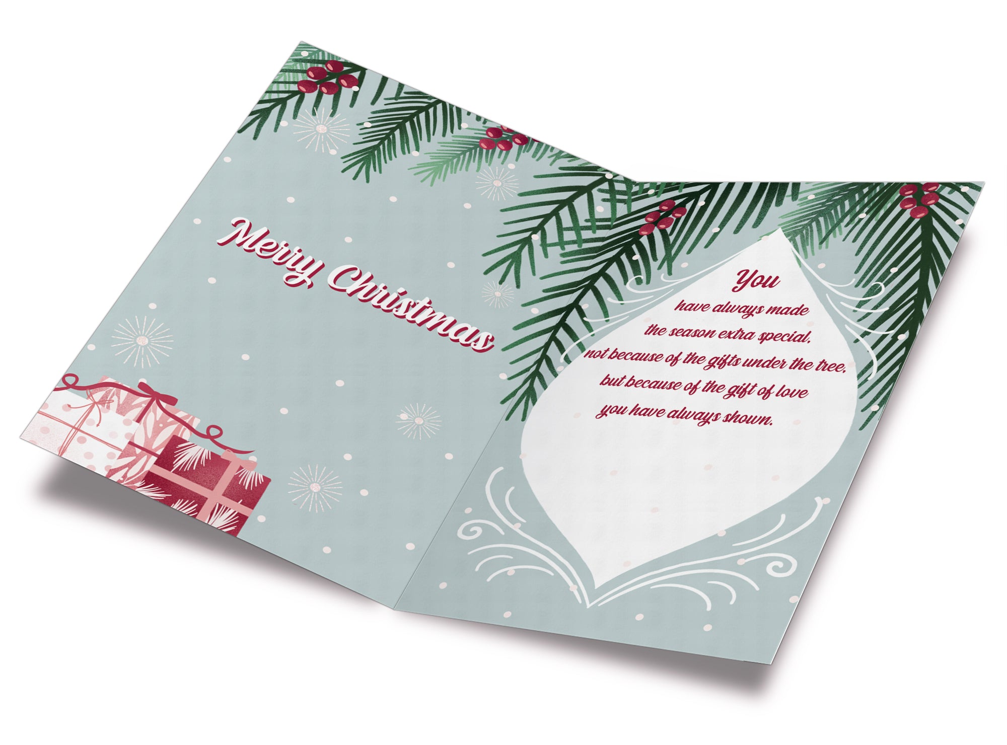 Christmas Card For Mom (Mother)