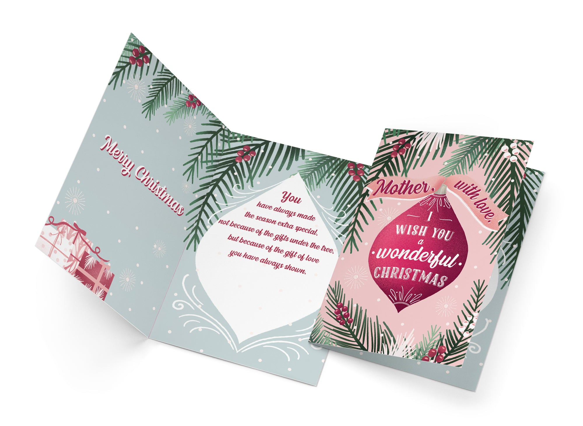 Christmas Card For Mom (Mother)