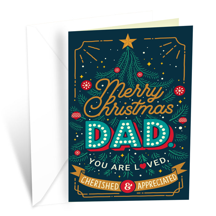 Christmas Card For Dad (Father)