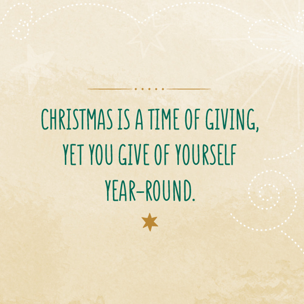 Merry Christmas Card For Dad (Father)