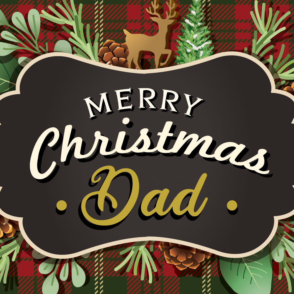 Christmas Card For Dad