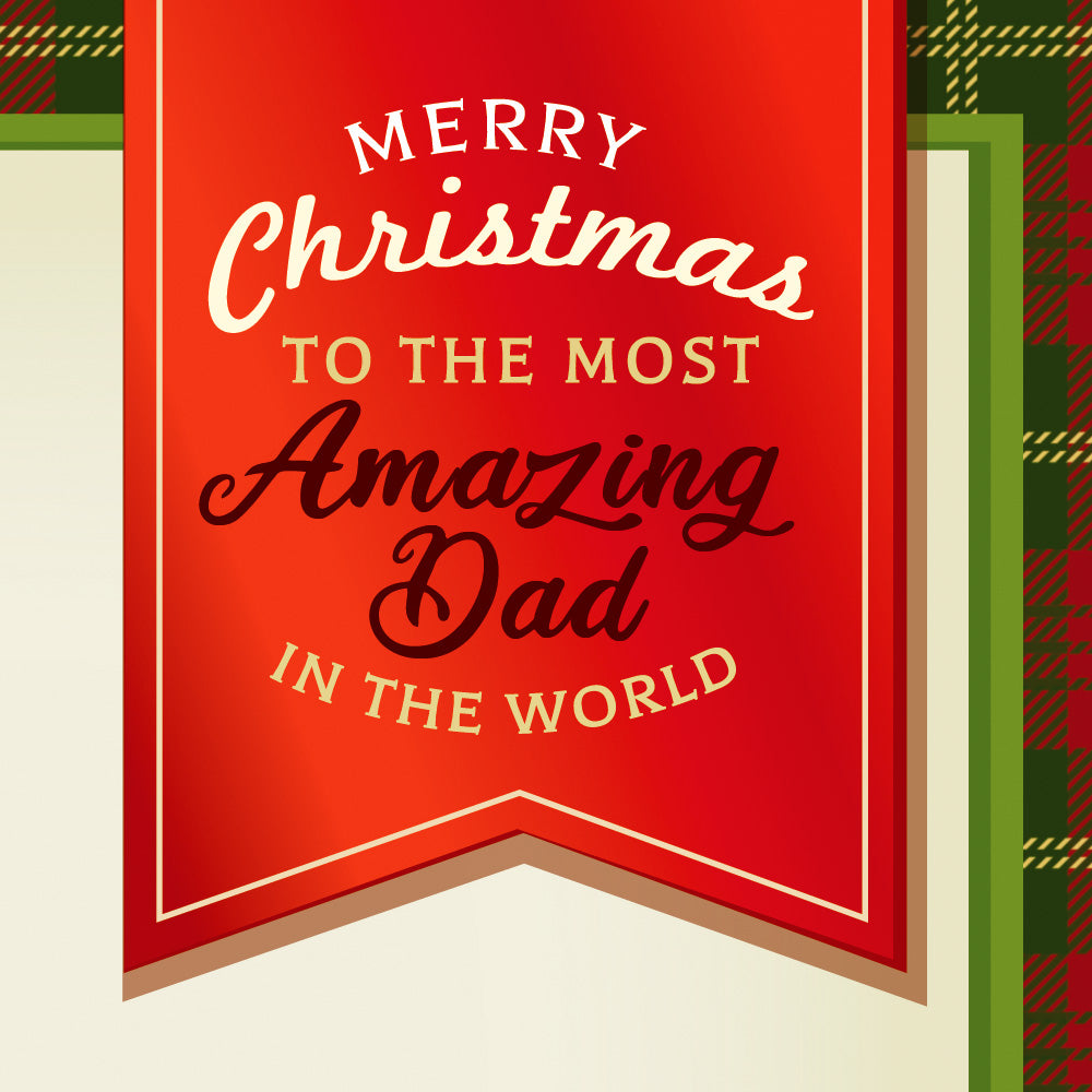 Christmas Card For Dad