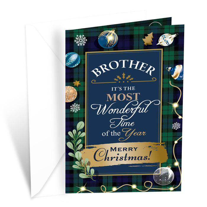 Christmas Card For Brother