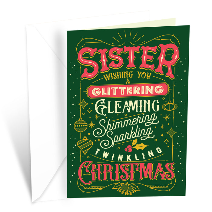 Sister Christmas Card