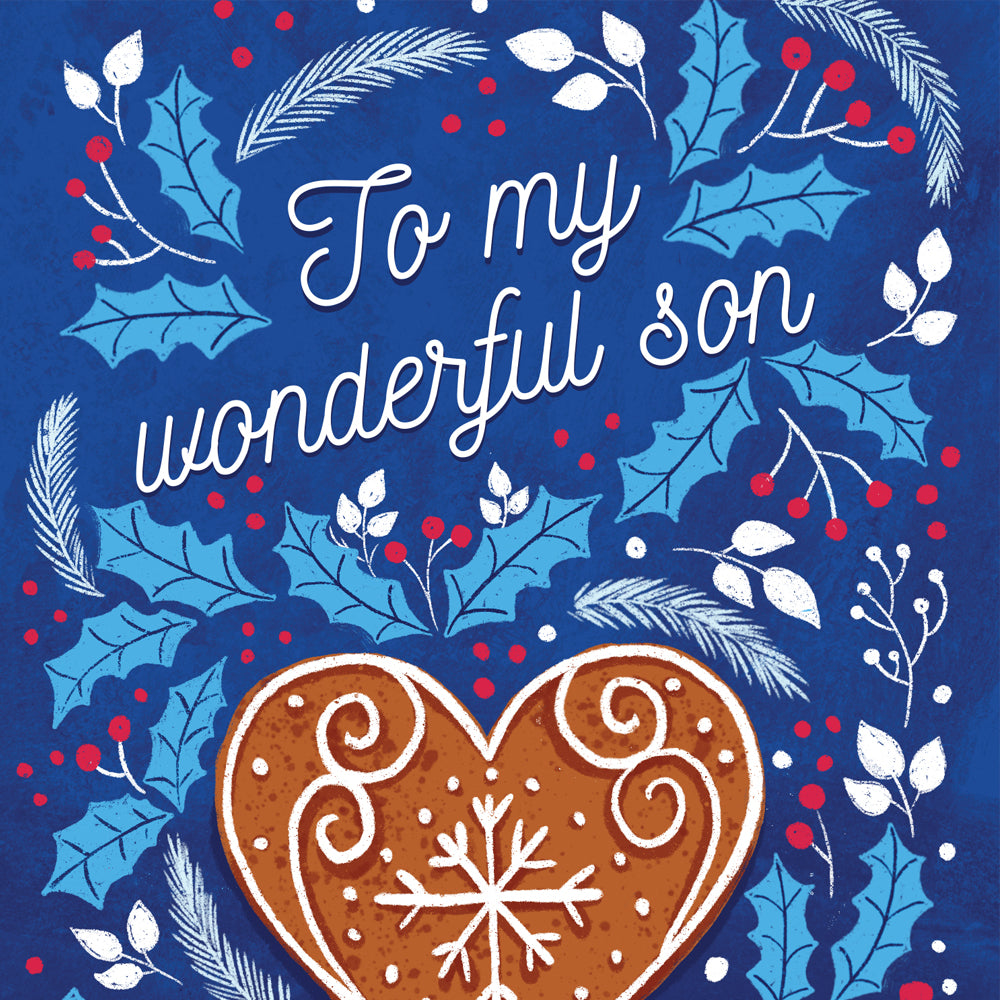 Merry Christmas Card For Son