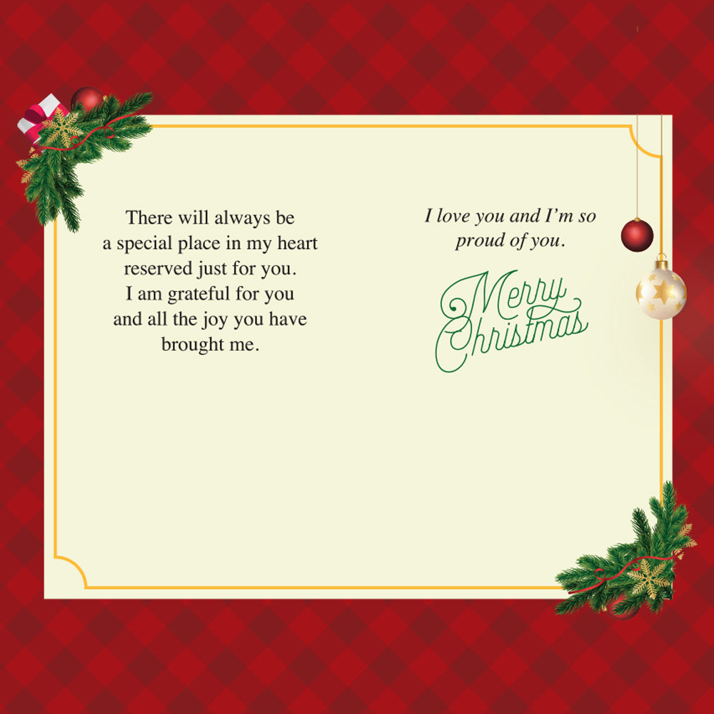 Christmas Card For Son