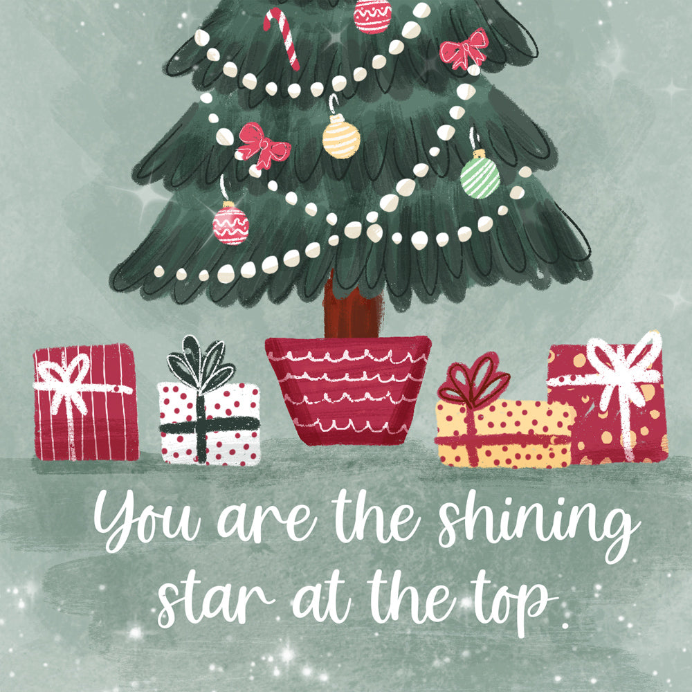 Christmas Card For Son & Family