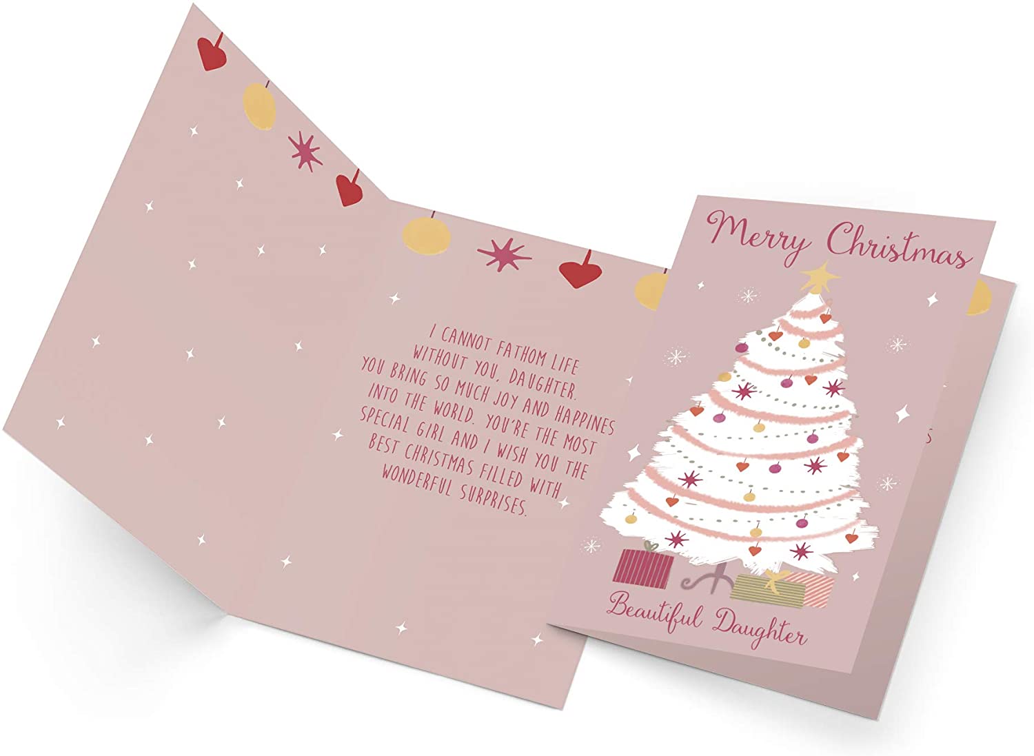 Christmas Card For Daughter