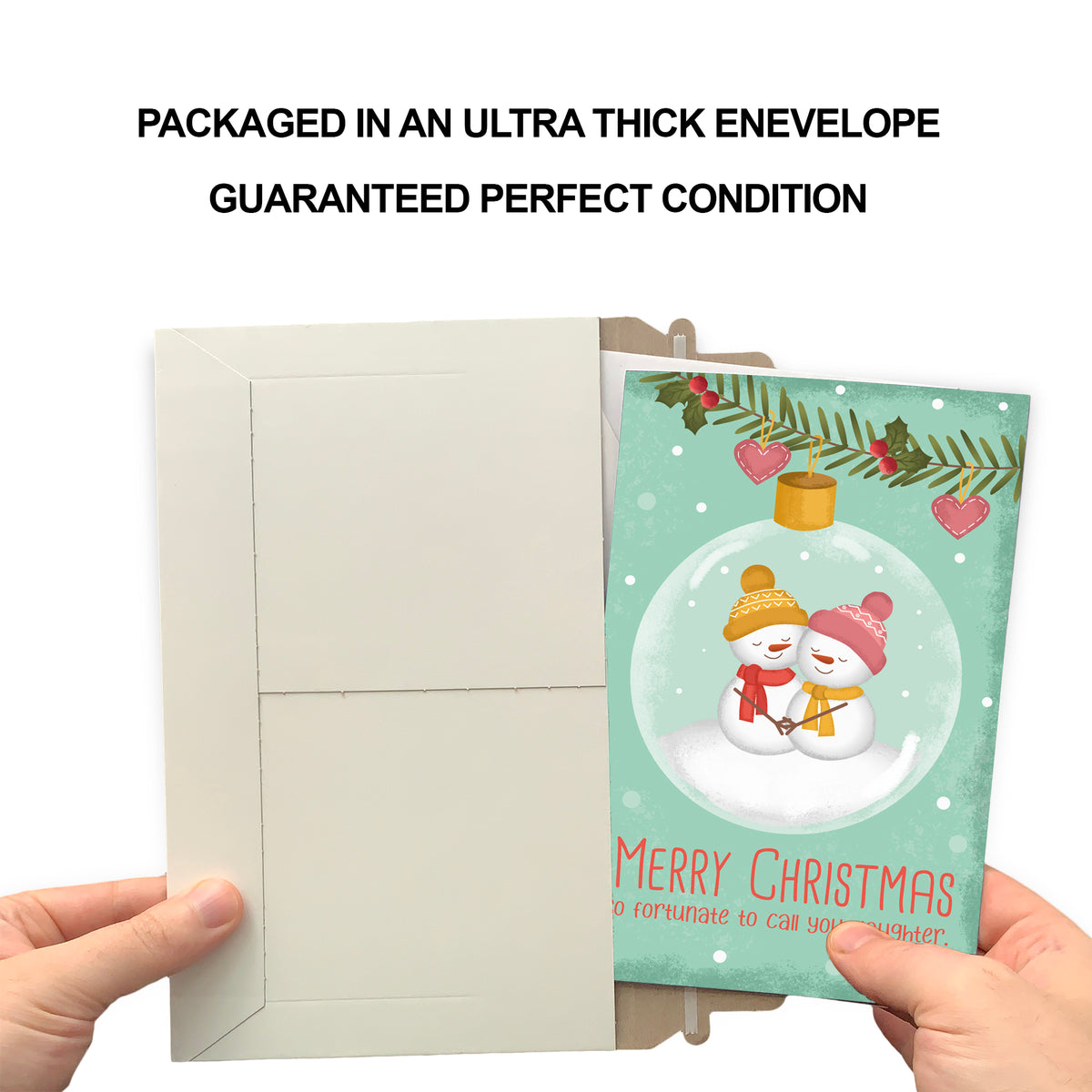Merry Christmas Card For Daughter