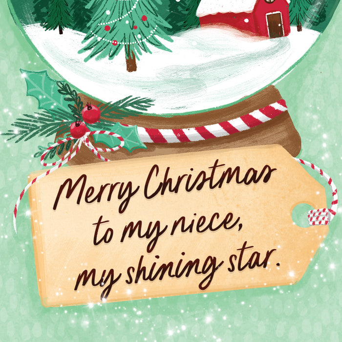 Merry Christmas Card For Niece