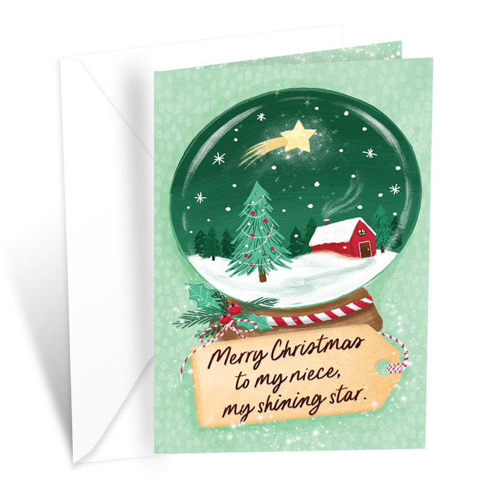 Merry Christmas Card For Niece