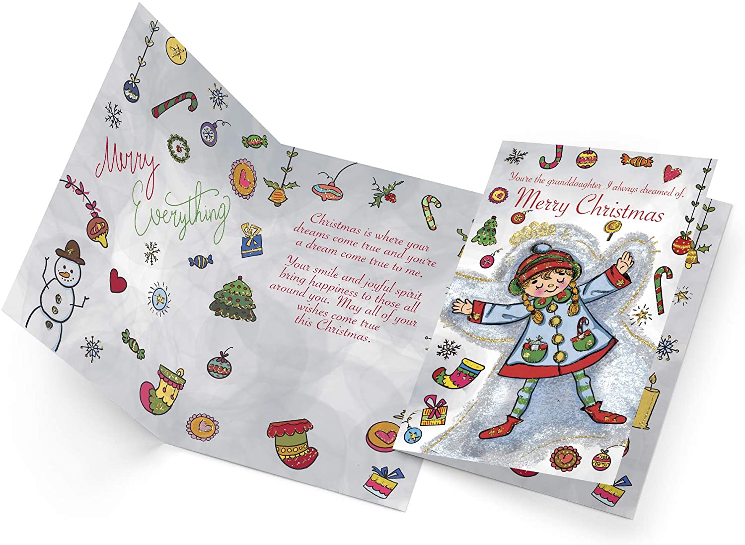 Christmas Card Granddaughter