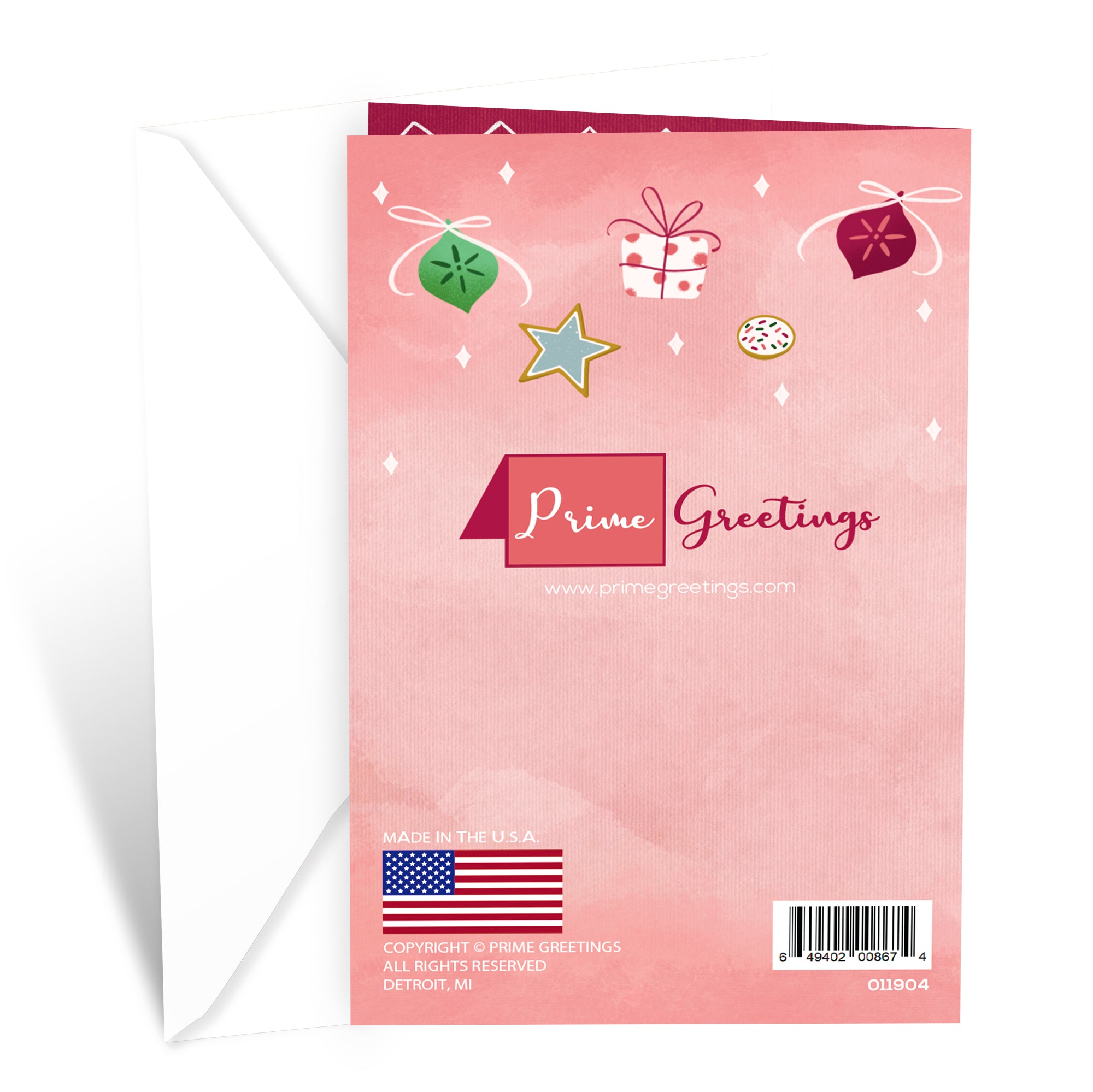 Granddaughter Christmas Card