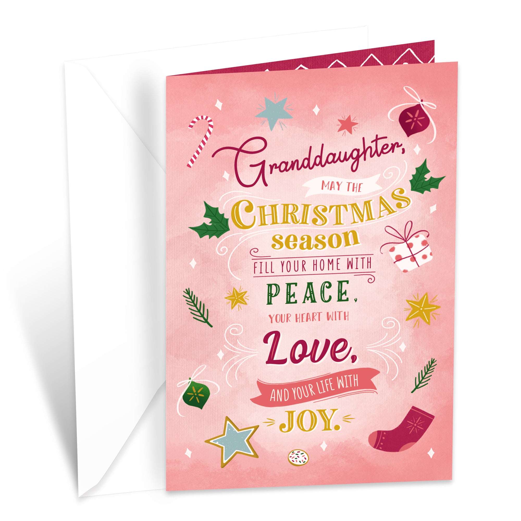 Granddaughter Christmas Card