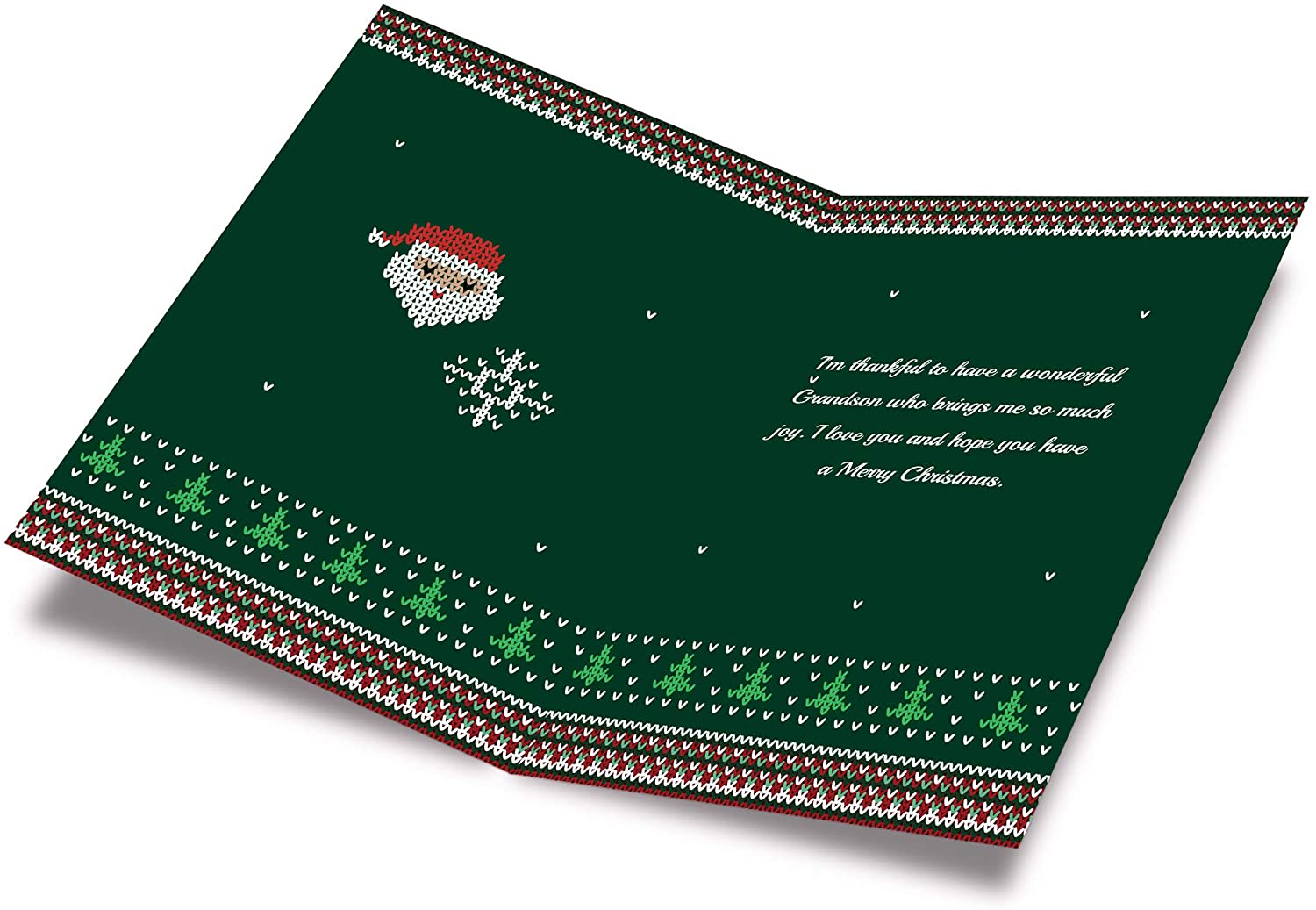 Christmas Card For Grandson