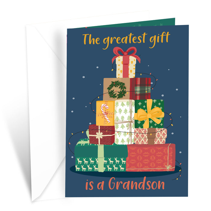 Grandson Christmas Card