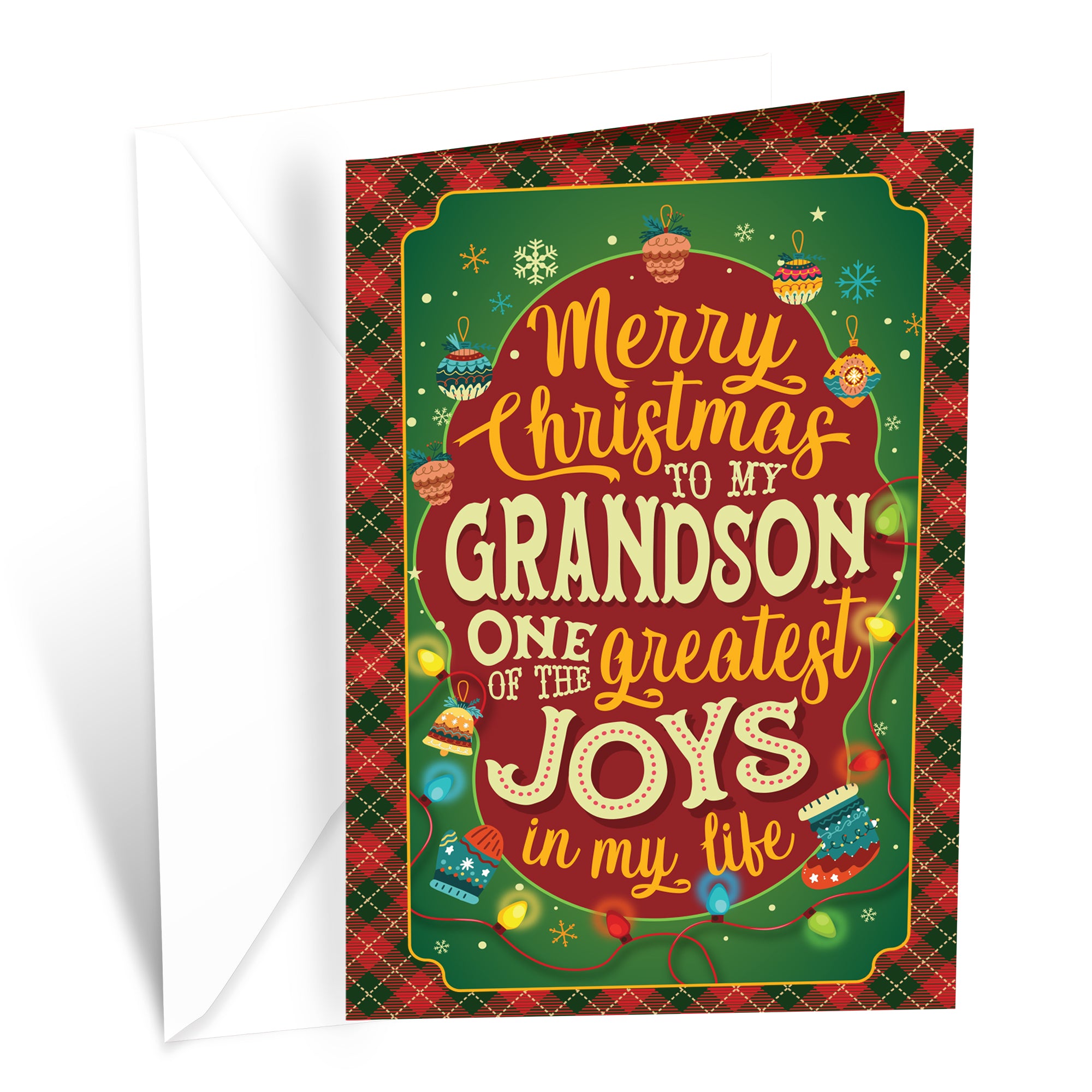 Christmas Card For Grandson