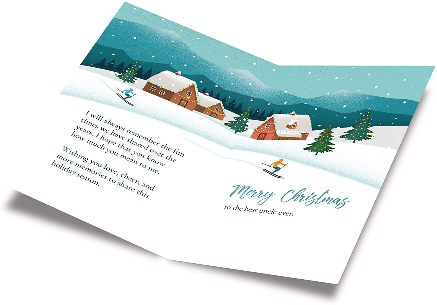 Christmas Card For Uncle
